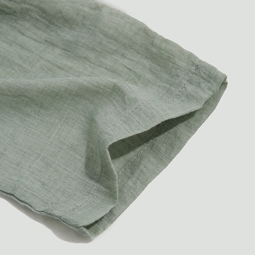 Chemise en coton et lin à manches longues pour hommes, chemises sociales décontractées, chemisiers formels, monochromatique, chemise normale, mode, vêtements pour hommes