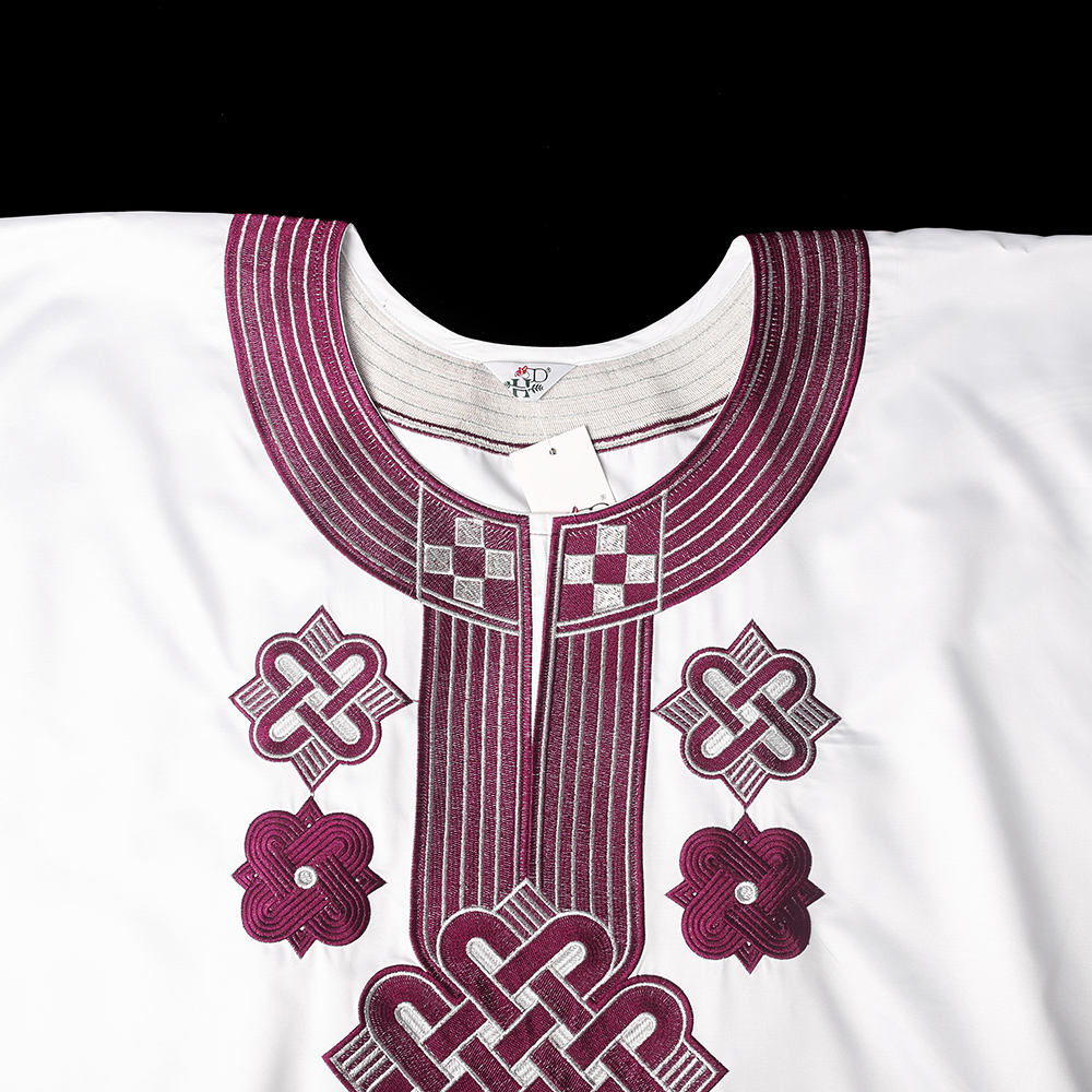 H & D-Vêtements traditionnels africains brodés pour hommes, Dashiki Agbada, tenue Ankara, chemise et pantalon de couverture, ensembles musulmans trempés, 3 pièces