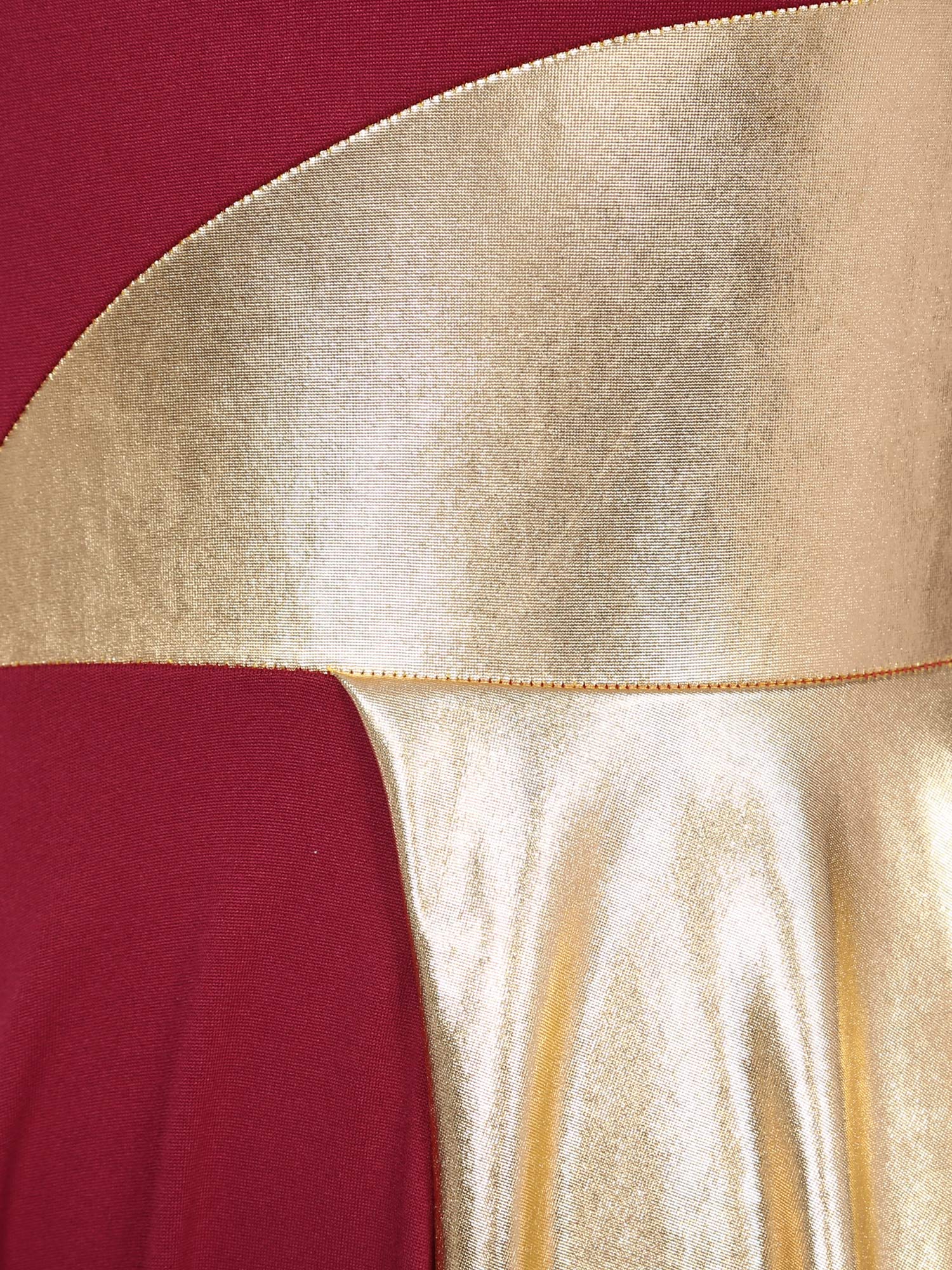 Robe de danse lyrique moderne pour femmes, Costume de spectacle de danse lyrique, asymétrique épaule dénudée, ourlet irrégulier, vêtements de danse