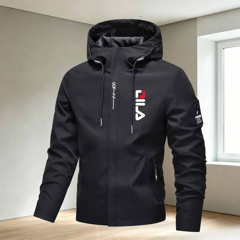 Veste imperméable légère pour homme, style streetwear, pour le cyclisme, la randonnée, coupe-vent, printemps et automne