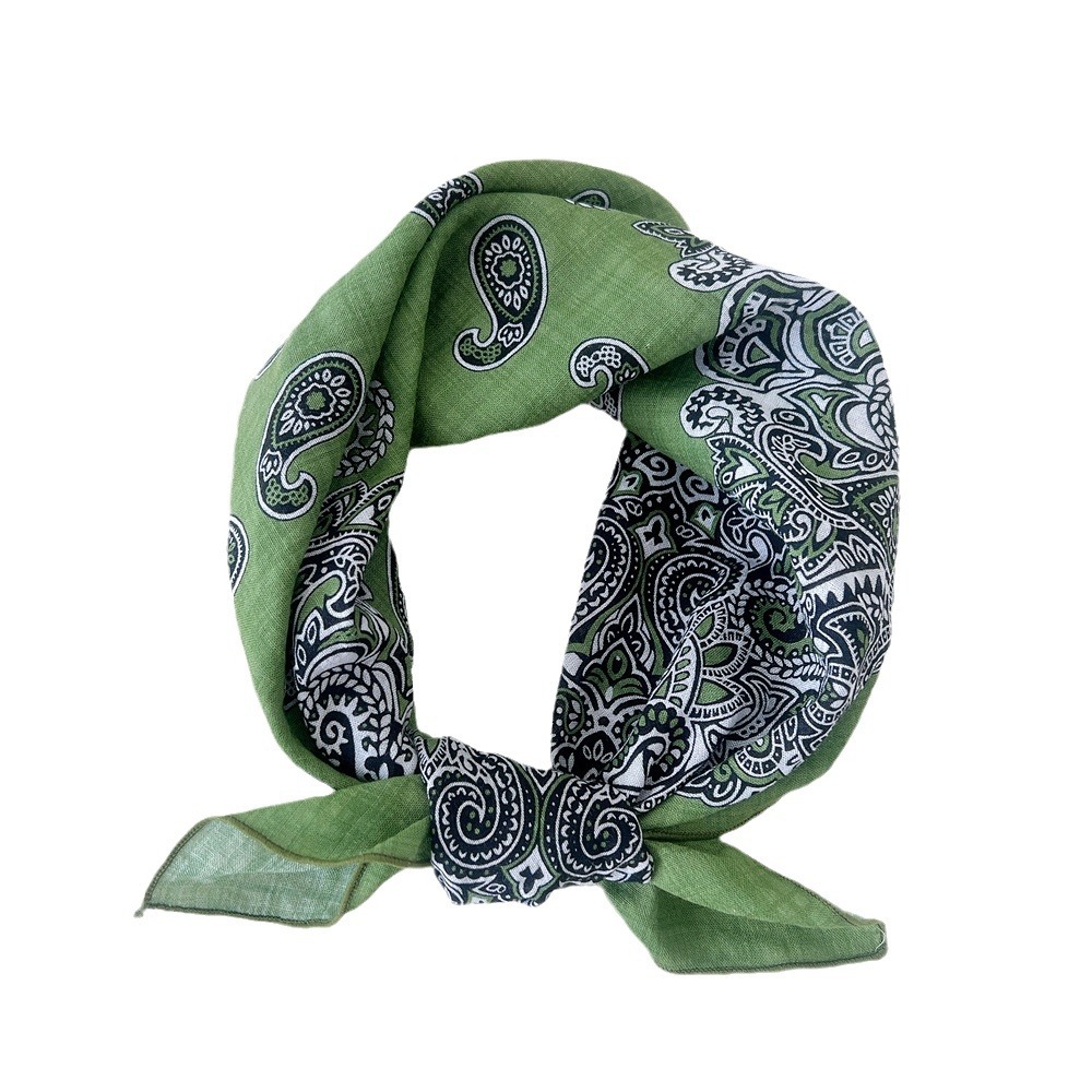 55*55 cm coton foulard Bandana écharpe Turban châle mouchoir cheveux accessoires envelopper foulard