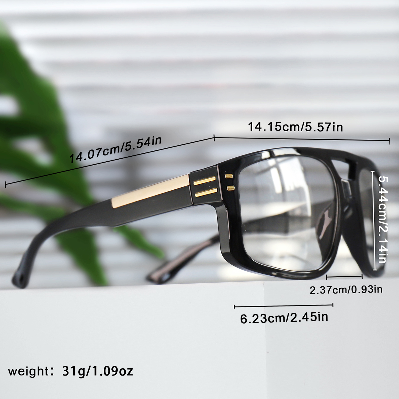 Lunettes de soleil photochromiques pour hommes et femmes, à grande monture avec pièces métalliques, adaptées à la randonnée, à l'équitation et à la course