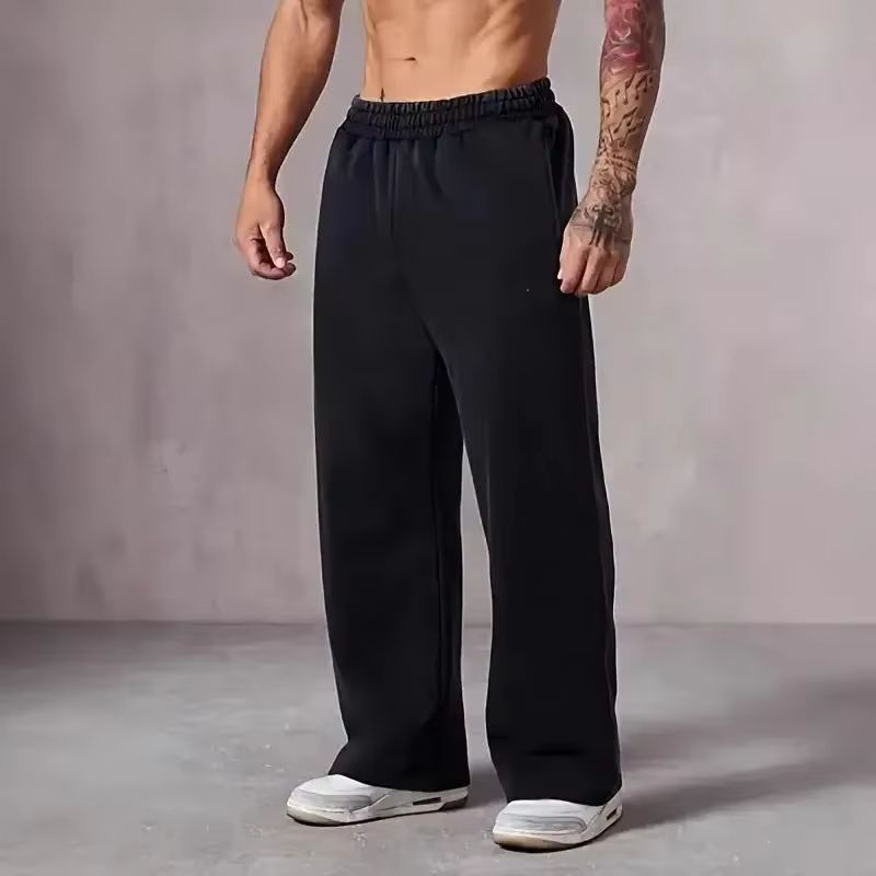 Pantalon de jogging ample pour homme, respirant, neutre, pour l'extérieur, design tendance, nouvelle collection 2026