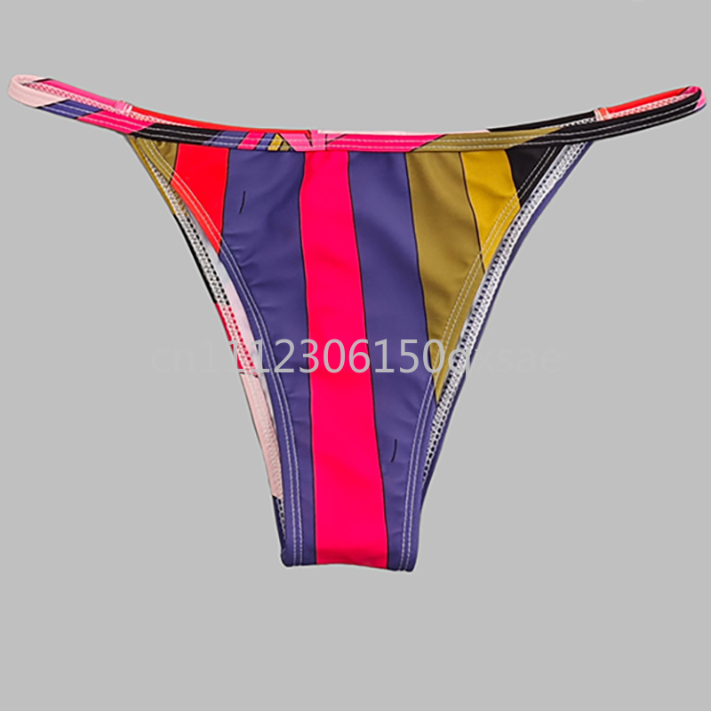 Ensembles de maillots de bain bikini asymétriques pour femmes avec foulard à logo signature, de marque de créateur, pour la plage