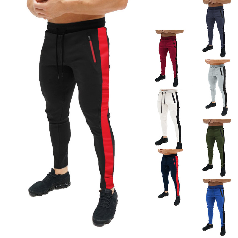 Pantalon cargo tissé pour hommes, jogging polyvalent, pantalon de protection, vêtements de sport droits, monochromatique, décontracté, nouveau, 2024
