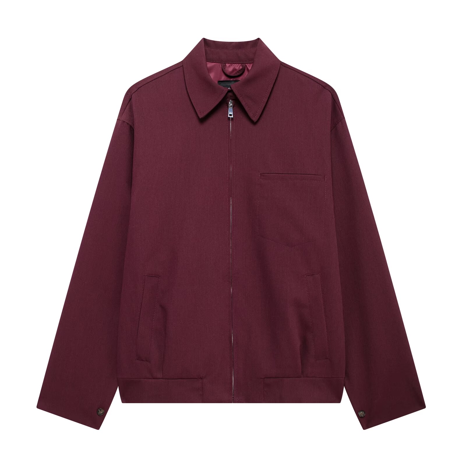 MUJER fermeture éclair Bomber vestes pour femmes automne vêtements d'extérieur pardessus femme à manches longues veste ample femmes manteaux rétro veste femme