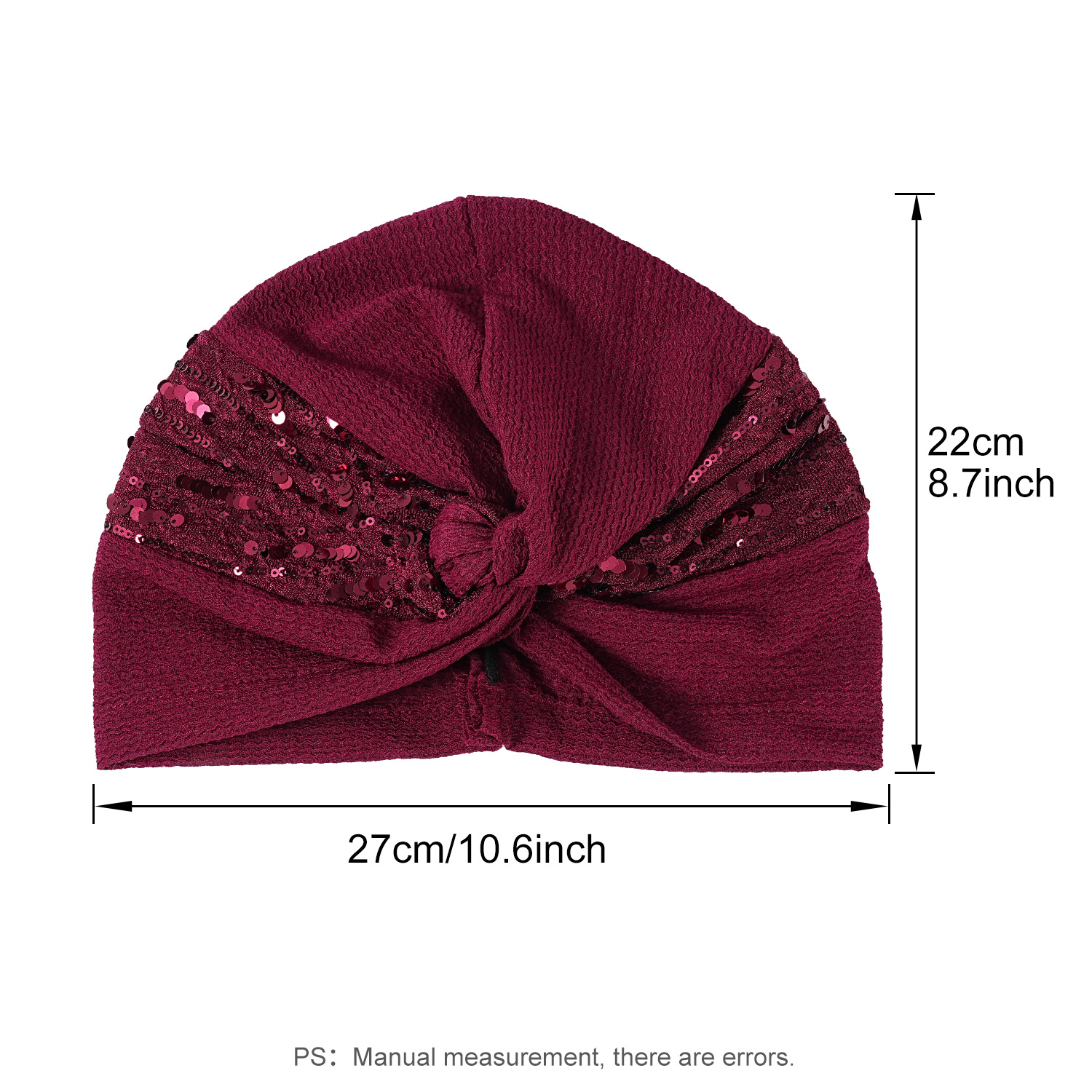 Bonnet pour femmes, Turban, bourgeon plié, foulard exquis, décontracté, confortable, mode, polyvalent, chaud, chapeau croisé, bord froissé, dentelle