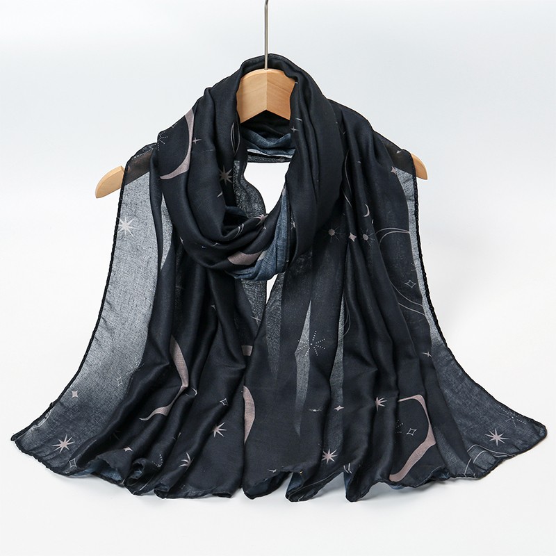 Styles bohème aquarelle cerf imprimé musulman Hijab femmes doux Islam Ramadan Hijabs Turban Foulard châle enveloppement écharpe Foulard
