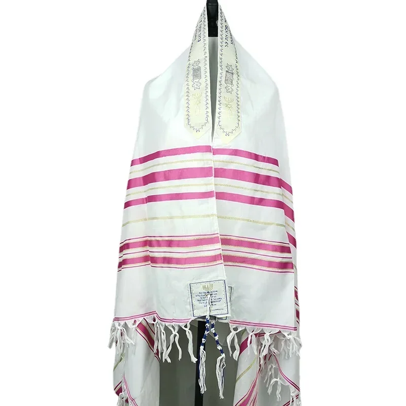 Châle de prière de grande taille 110x180cm, avec sac en tissu, écharpes de prière, enveloppes Priez pour hommes et femmes, prêtre arabe