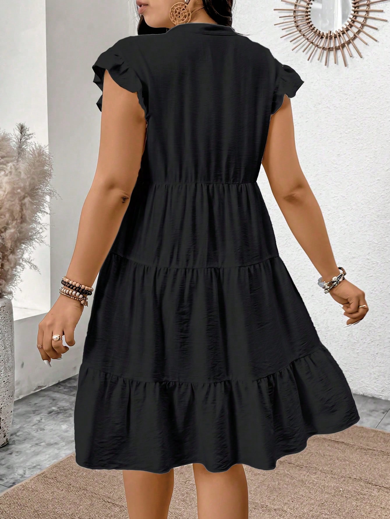 Robe de plage grande taille pour femme