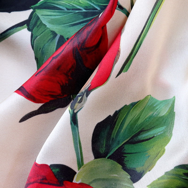 BirdTree-Foulard Élégant Rétro Chic à Imprimé Floral, Écharpe 100% group, 68cm, Cadeau Spinal Commute, Été Automne 2024, A48177QC