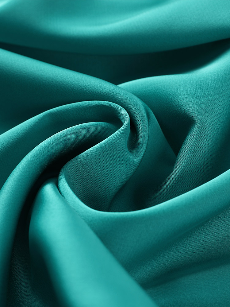 Robe longue en satin pour femme, asymétrique, chic, à volants, bleue, amincissante, élégante, pour soirée, printemps-été 2026