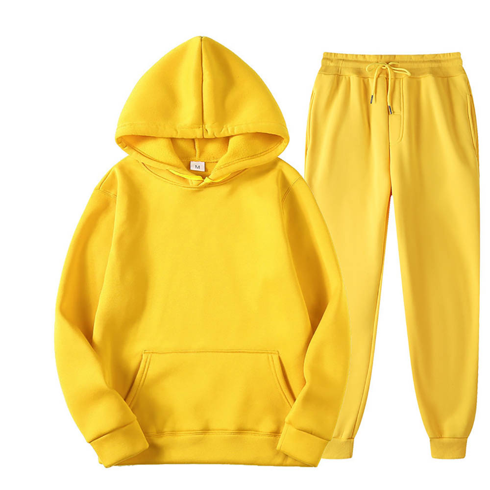 Survêtement pour hommes sweats à capuche et pantalons de survêtement de haute qualité mâle quotidien décontracté sweat à capuche de sport costume de Jogging