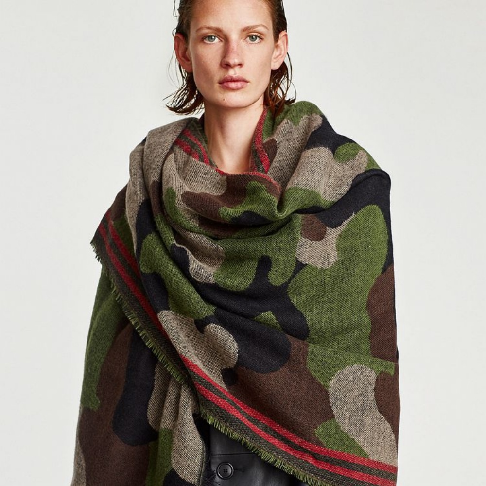 POBING marque hiver écharpe femmes léopard cachemire foulards enveloppes de base acrylique Wram châles femme couverture gland écharpe dame étoles