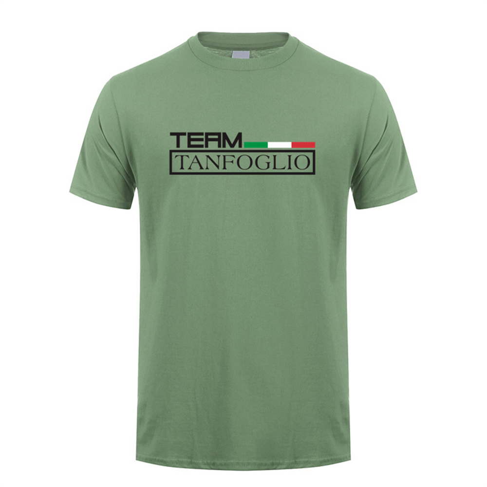 Tanfoglio hommes t-shirt été Cool décontracté à manches courtes T-shirts Mans dessus frais Tanfoglio t-shirt