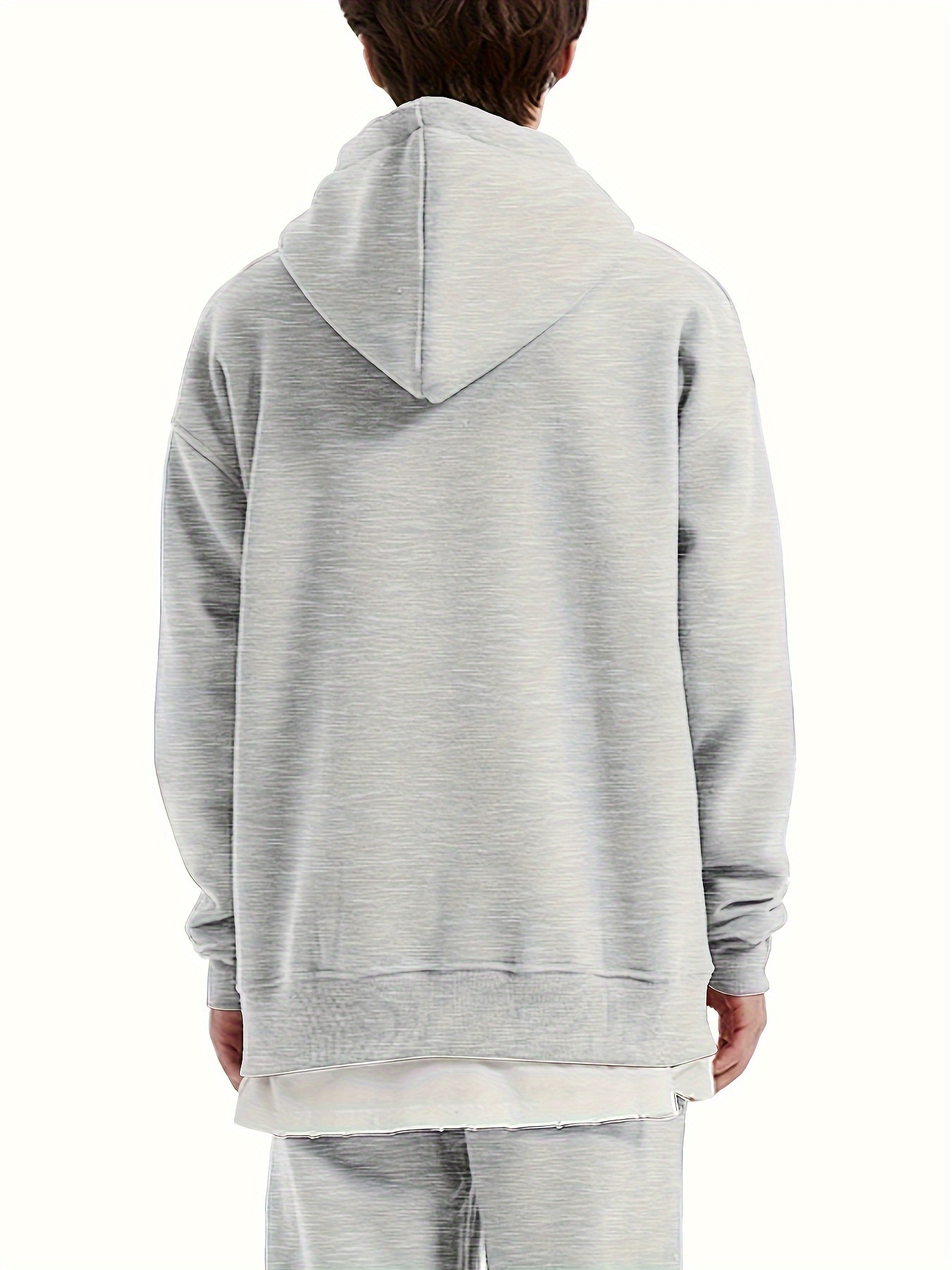Sweat à capuche unisexe léger unisexe, pulls à capuche athlétiques, pull éponge français, PVD