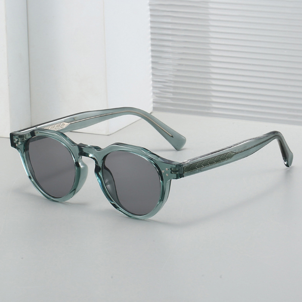 Lunettes de soleil de luxe petites pour hommes et femmes, style rétro rond, classiques, pour la conduite en extérieur et les voyages, protection UV400