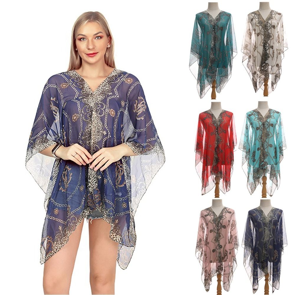 Serviette de plage imprimée tendance printemps-été, imprimé léopard sexy, châle multifonctionnel pour femmes