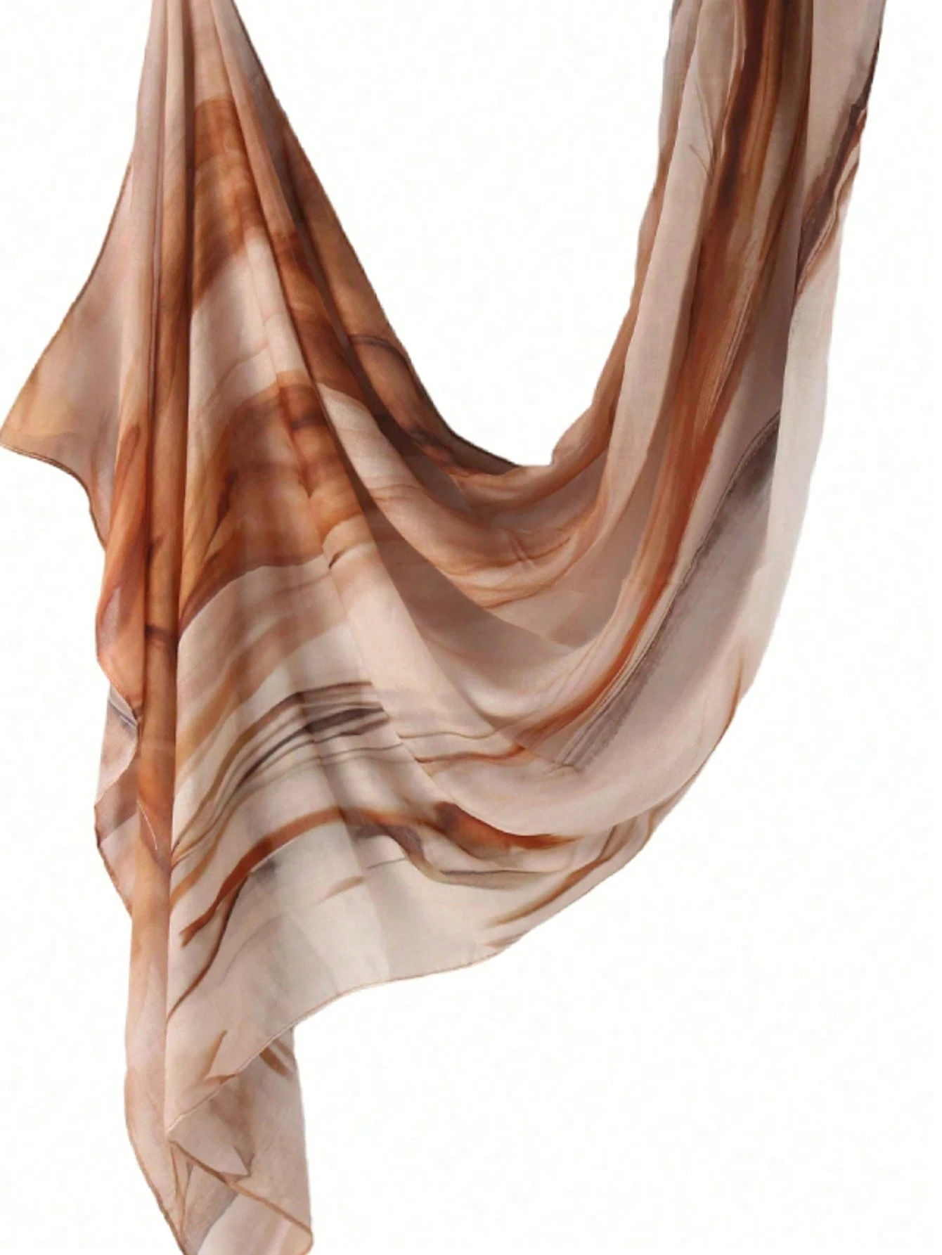 Bohème aquarelle impression Hijab femmes doux Islam Ramadan musulman Hijabs Foulard châle enveloppement Turban écharpe Foulard Photo extérieure