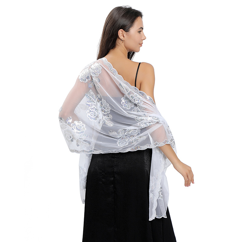 Robe de Soirée Élégante à Paillettes pour Femme, Châle Amissié, Transparent, Demoiselle d'Honneur, Mariée, Mariage