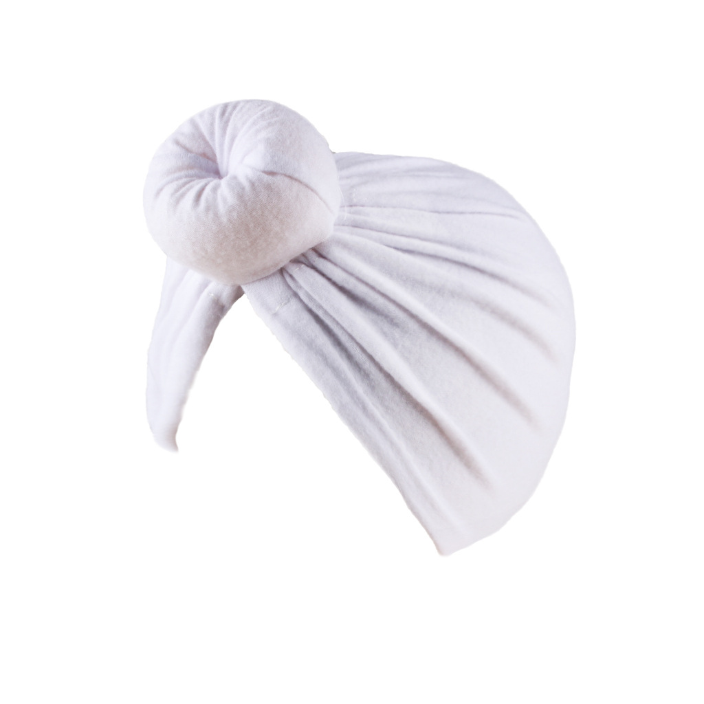 Nouveau Turban en Coton Doux pour Femme, Bonnet Hijab Musulman Uni avec Nœud Donut, Coiffe Tendance Extensible pour Dames