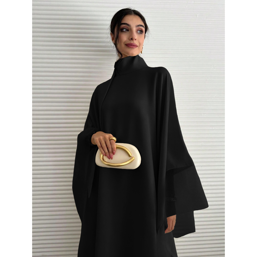 Abaya élégante pour femmes du Moyen-Orient, robe de soirée ample à manches longues, kaftans, jilbabs, vêtements traditionnels islamiques