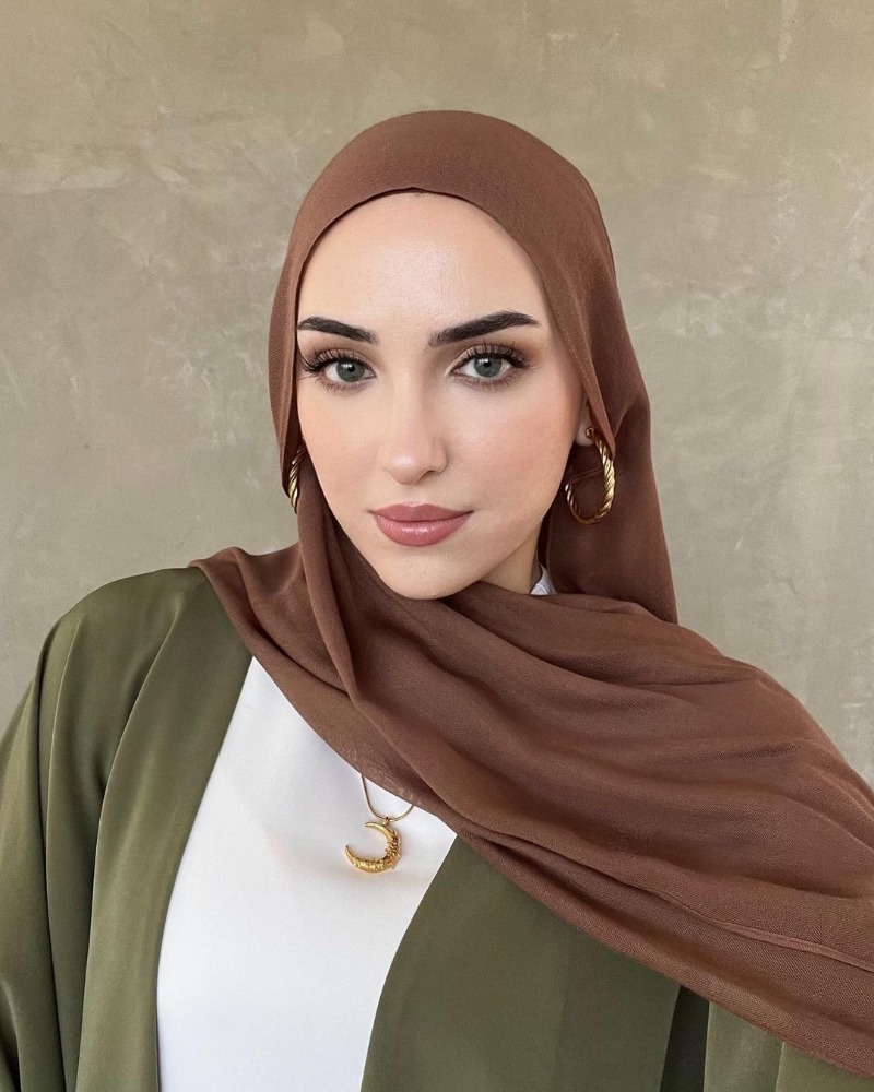 2024 doux rayonne coton musulman Hijabs pour femmes écharpe plaine châles Femme Musulman Viscose rayonne foulard islamique Turban bandeau