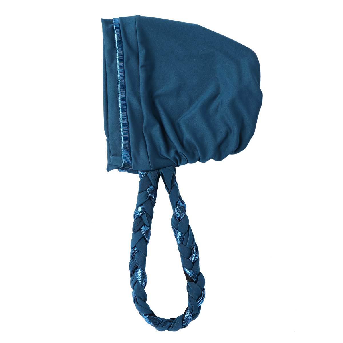 Nouveau Turban Hijab Scintillant 2026 pour Femme, Bonnet Chimio Musulman, Foulard Tressé, Couvre-tête, Bonnet pour Perte de Cheveux, Coiffe Islamique Femme