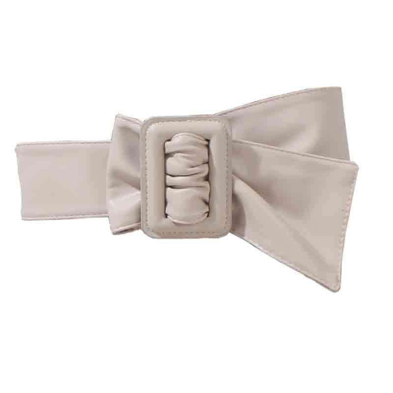 Ceinture large en cuir noir effet peau de mouton pour femme, élégante, style vintage, en PU