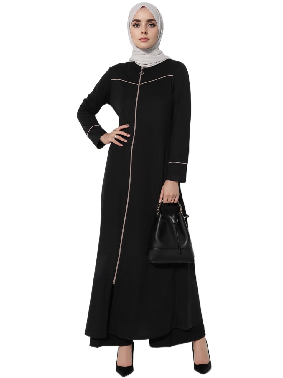 Femmes musulmanes noir Abaya Eid Mubarak dubaï filles Robe arabe caftan turc traditionnel Marocain robes Largos Ramadan Robe