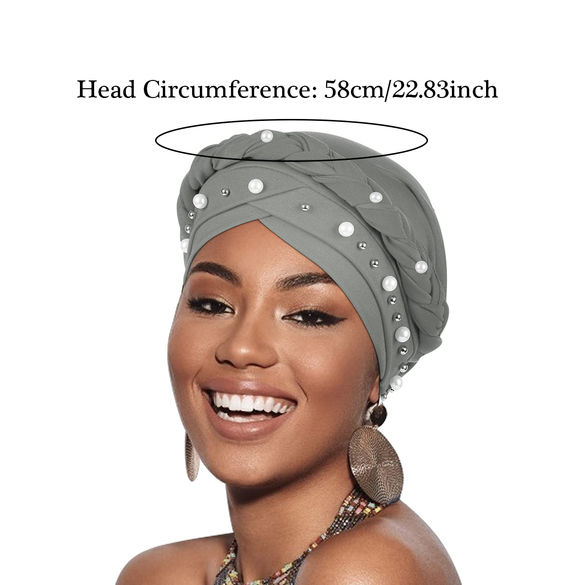 Turban Torsadé Pré-Attaché pour Femme, Hijab Africain, Bonnet, Écharpe, Cancer, Chimio, Sauna, Couvre-chef, Nouvelle Collection 2024