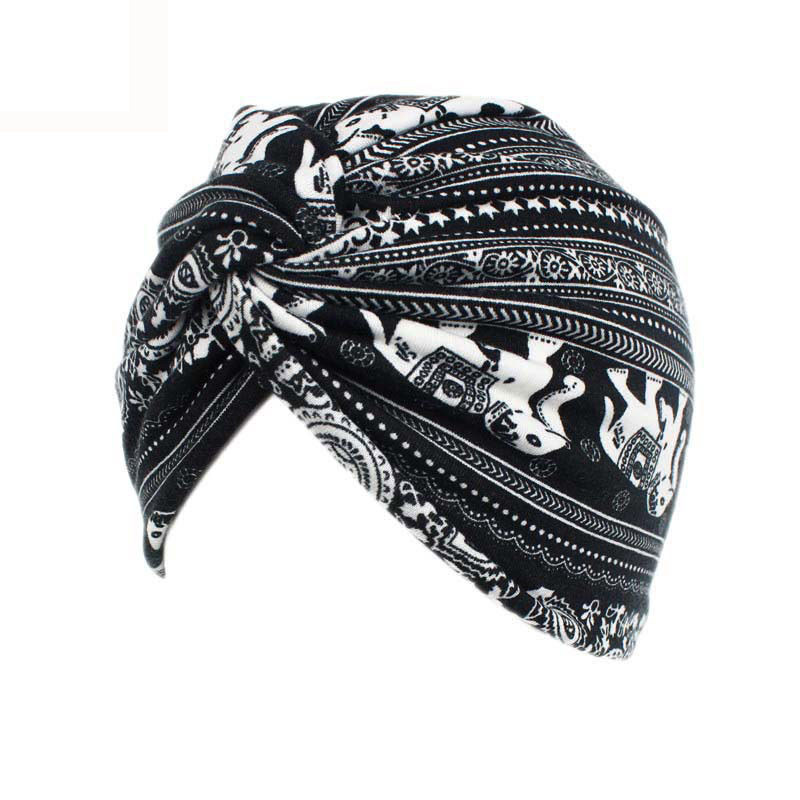Mode femmes imprimé croix torsion Turban casquette pour femmes bandeau indien chapeau africain bandeau dame cheveux accessoire Turbante Mejur
