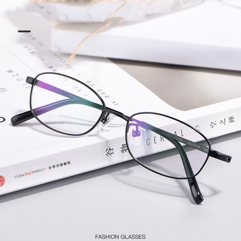 Lunettes optiques à monture en titane à jante complète pour hommes et femmes, monture de forme ronde EyeChester