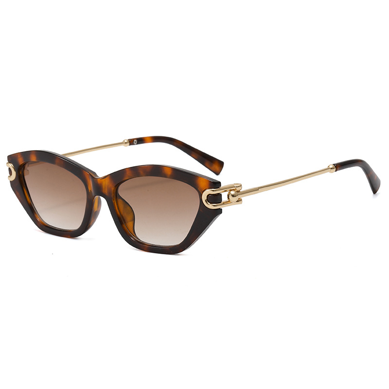 Nouvelles Lunettes de Soleil Œil de Chat de Luxe pour Femme 2026 – Tendance Vintage, Marque de Luxe, Lunettes de Soleil Tendance pour l'Extérieur, Montures Élégantes pour Dames