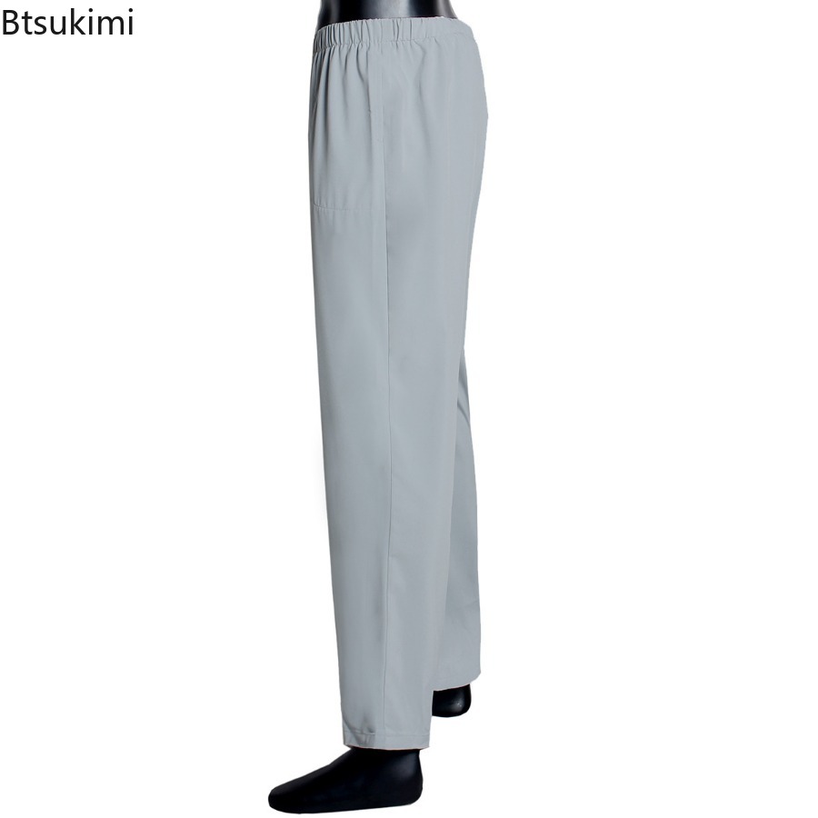 Ramadan hommes décontracté musulman pantalons longs vêtements islamiques pantalon arabe dubaï saoudien moyen-orient pantalon Dishdasha bas d'extérieur