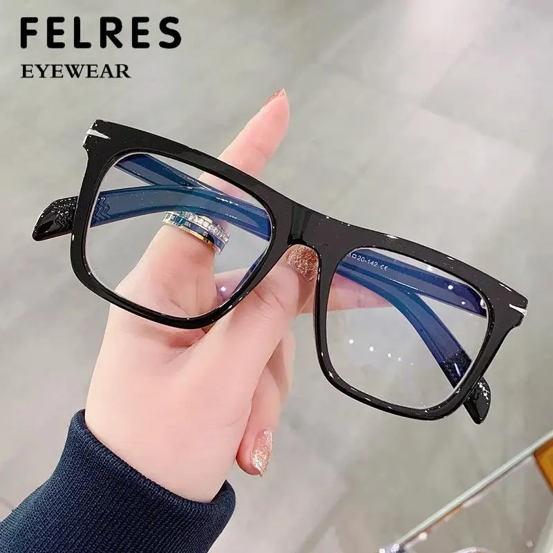 Lunettes de soleil à lentille de lecture bleue pour hommes, tendance, carrées, teintées, presbytes, de styliste, pour femmes, ombre d'extérieur, lecteurs, + 1.75