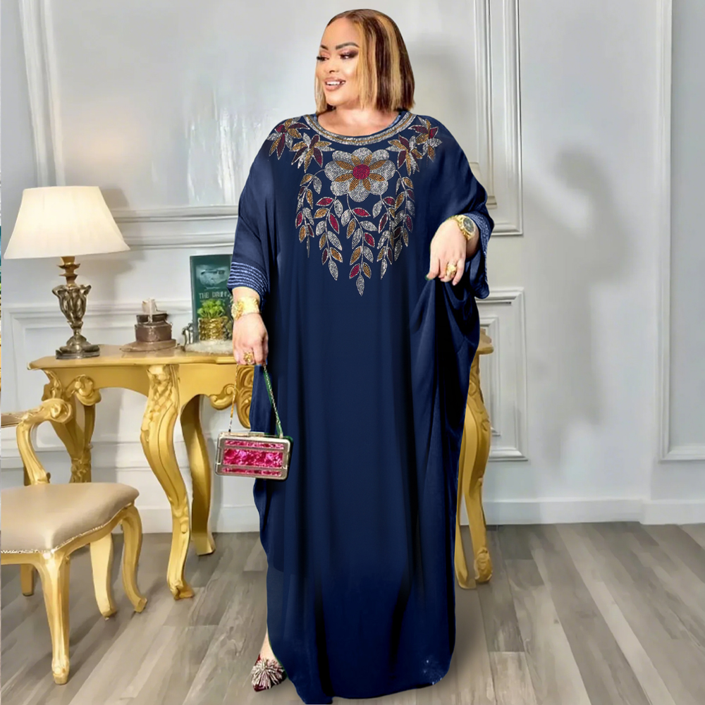 Abayas de Luxe en Mousseline de Soie pour Femme, Boubou, Mode Musulmane, Caftan Marocain, Robes de Soirée de Mariage, Vêtements Africains, Dubaï, 2025