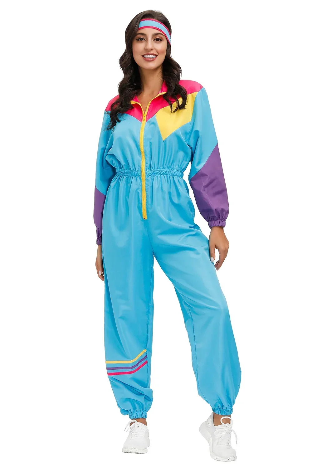 Costumes de cosplay Hiphelicopter pour femmes, Rock Chang, Sports HipMED trempés, Rétro, Carnaval, ixd'Halloween, Années 70 et 80