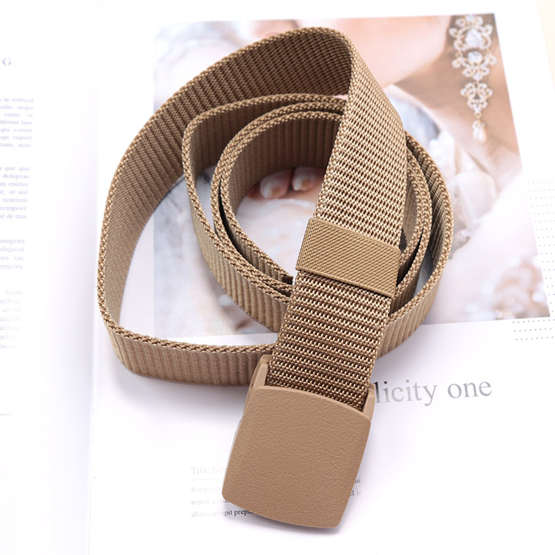 Ceinture en Nylon pour hommes et femmes, unisexe, boucle tactique d'extérieur, ceinture noire, voyage décontractée, réglable, en toile