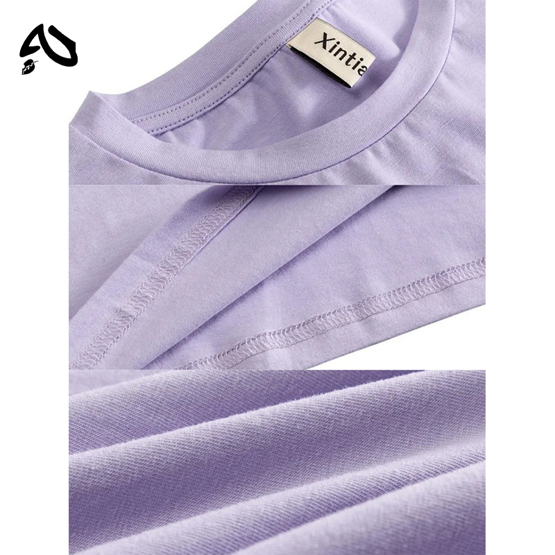 Robe T-shirt décontractée en coton pour femme, coupe ample, col rond, couleur unie, style streetwear, mode été