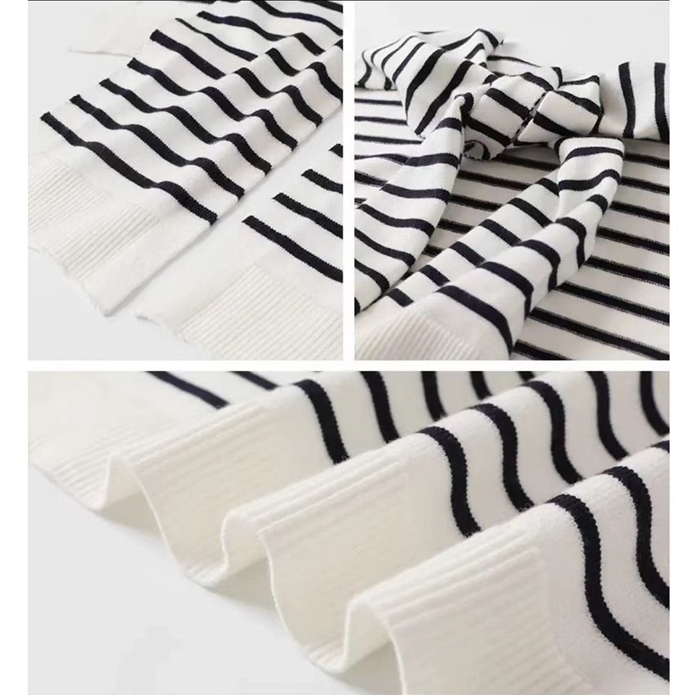 Châle tricoté léger et doux pour femme, rayé, multifonctionnel, printemps-été, chaud, col rond, enveloppant les épaules, couleur unie