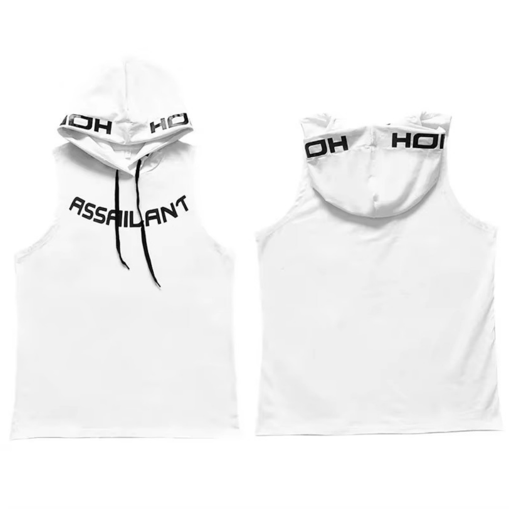 Haut de sport en coton précieux pour le basket-ball, vêtements d'entraînement respirants, haut de course à capuche en fibre, nouveau, été