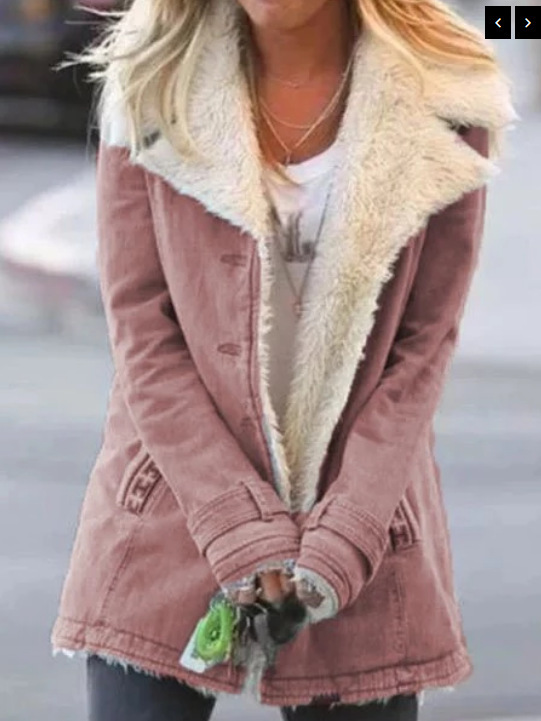 Vestes populaires d'automne et d'hiver pour femmes, couleur unie, manteau mi-long à capuche en peluche pour femmes, mélanges