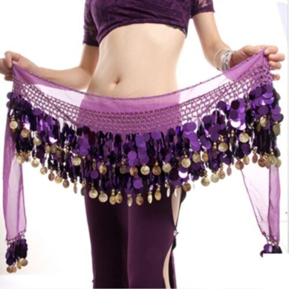 Ceinture de danse du ventre Sexy pour thaïlande/inde/arabe, 160CM, paillettes, glands, écharpe de hanche, jupe de danseuse, chaîne de taille, Costumes de spectacle pour femmes