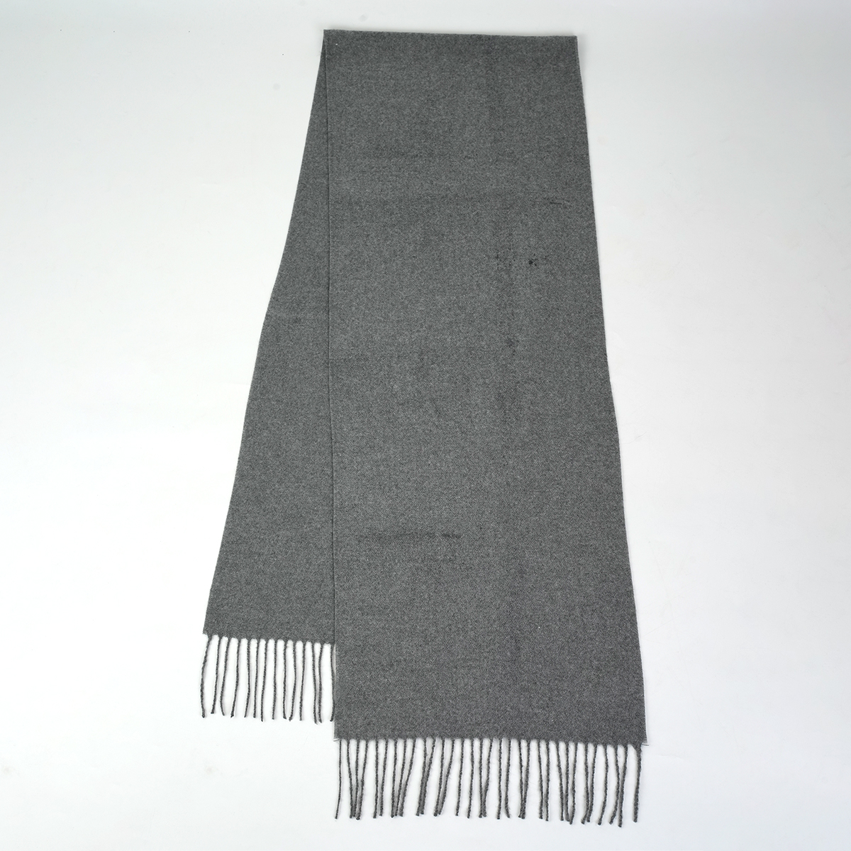 Écharpe en cachemire de couleur unie pour hommes