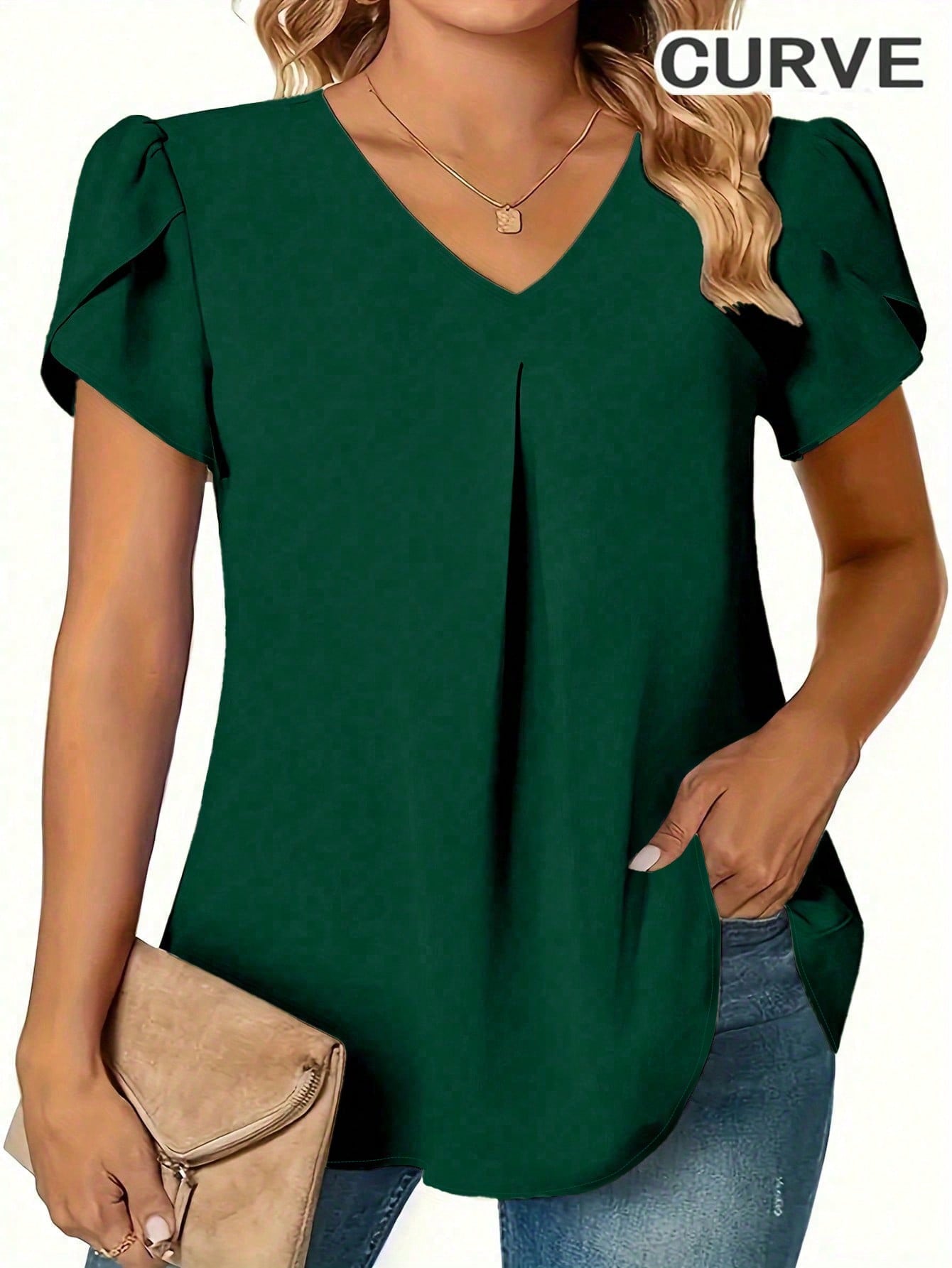 Grande taille 0XL-5XL femmes col en v mode couleur unie chemise Blouse dames décontracté ample et Simple chemise à manches longues
