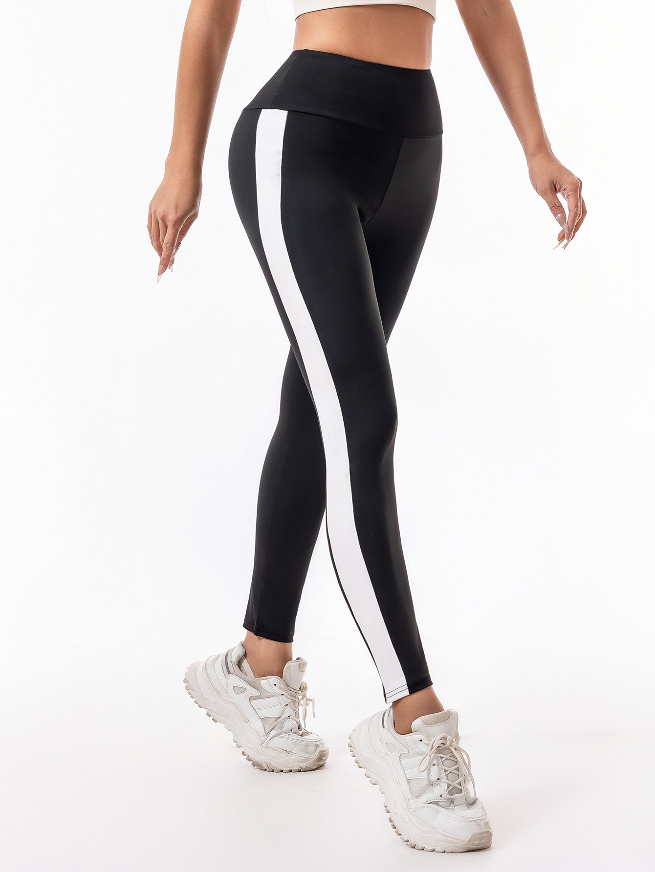 Leggings pour femmes, taille haute, élastiques, avec lettres, effet push-up, pour yoga et fitness