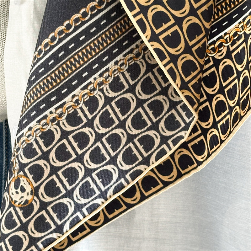 Foulard en soie pour femmes, 90CM, bandanas roulés à la main, foulards de mûrier, châles de luxe de styliste, Bandanas, ceinture de cheveux, décoration du cou