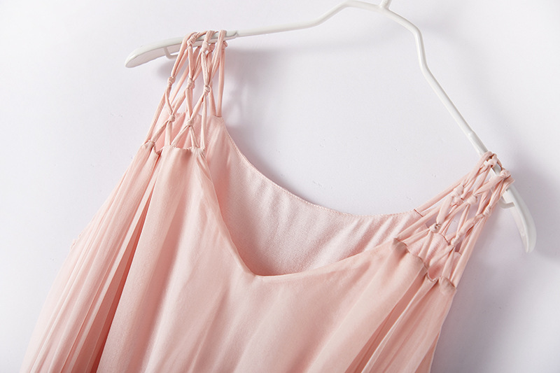 Winsleter-robe élégante pour femmes, robe en fibre élastique à la taille, pour vacances à la plage, été automne 100%, D47924QC, 2024