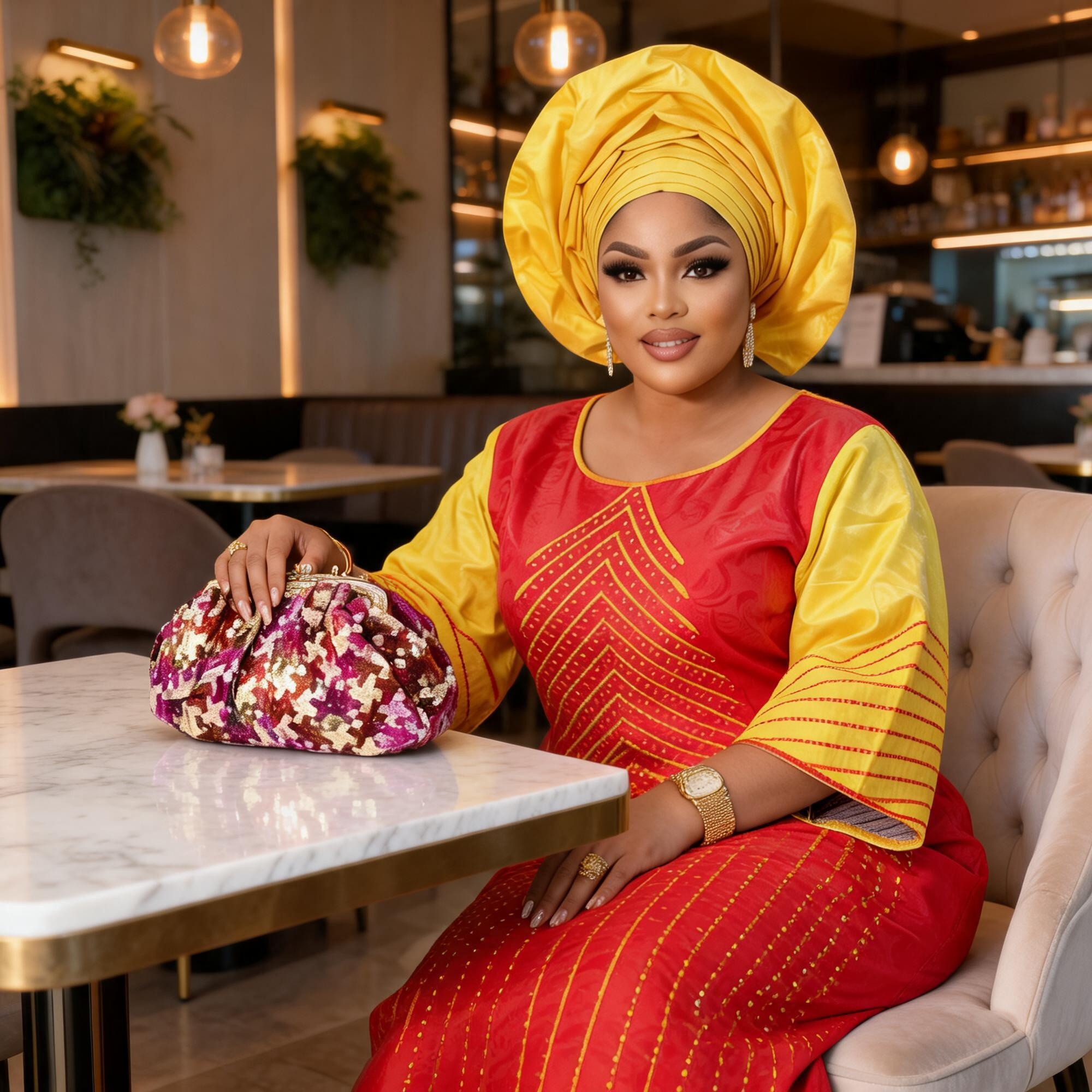 Robes africaines pour femmes grande taille, robe longue en bazin riche avec broderie et écharpe
